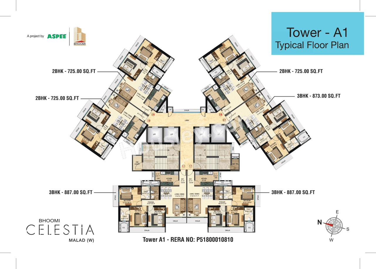Bhoomi Celestia Floor plan 1
