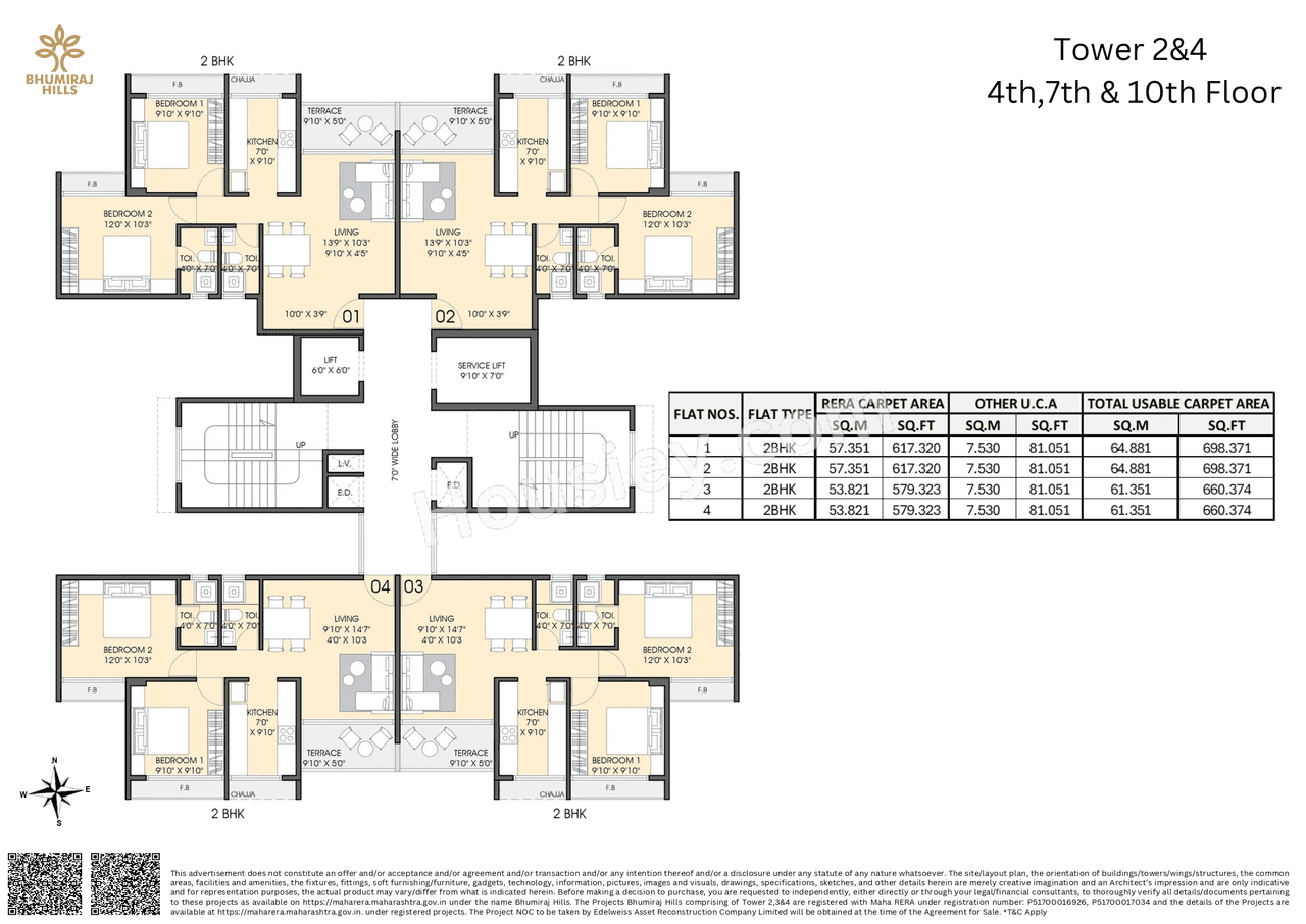 Bhumiraj Hills Floor plan 5