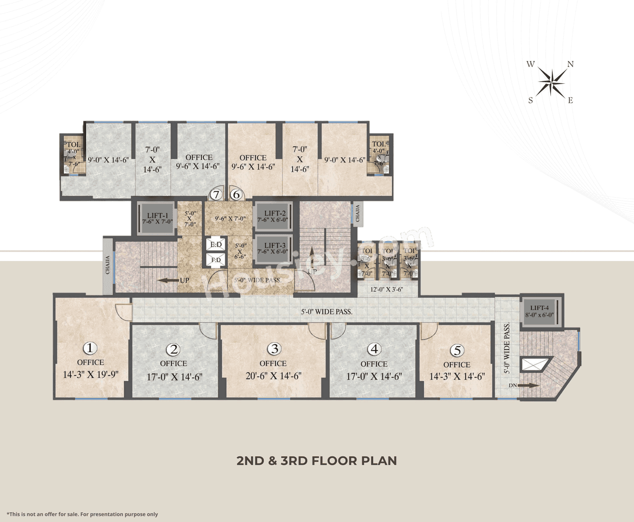 Bhutra Sky Avenue Floor plan 3