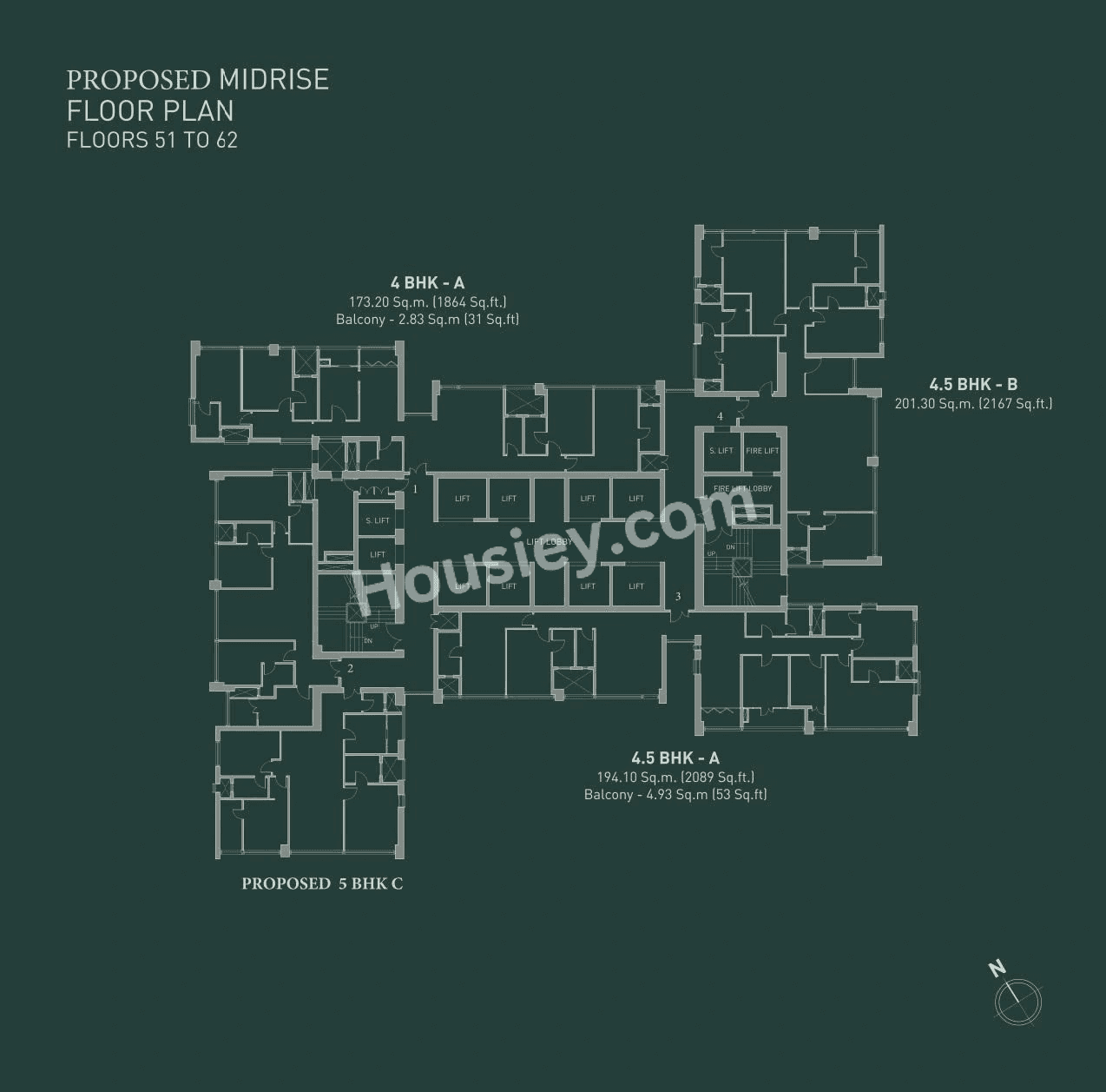 Birla Niyaara Floor plan 1