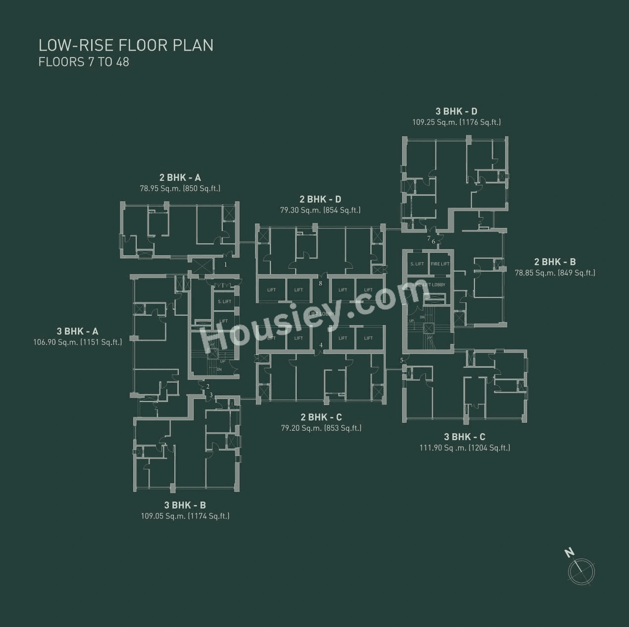 Birla Niyaara Floor plan 2