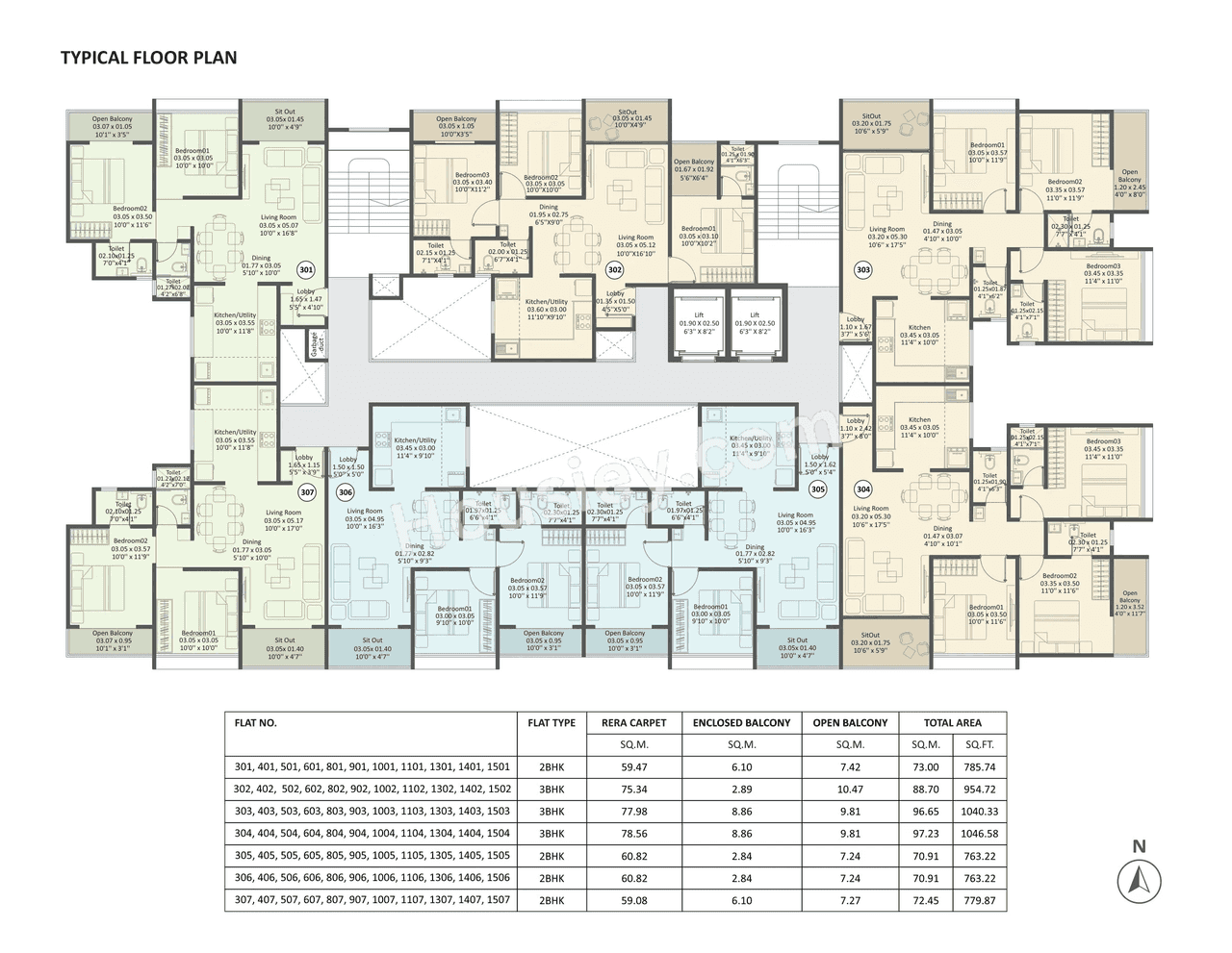 BK Prayagraj Floor plan 1