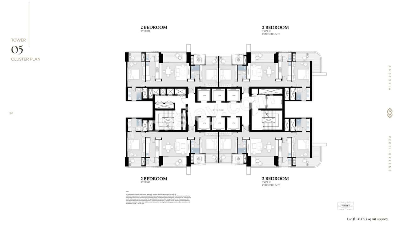 BPTP Amstoria Verti Greens Floor plan 4