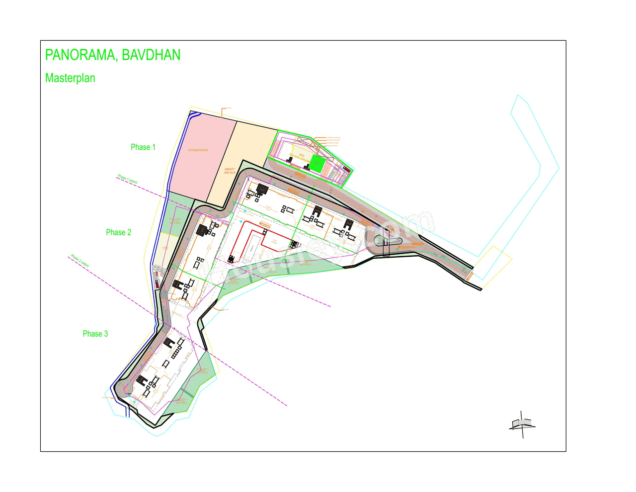 Bramha Sun Valley Master Plan