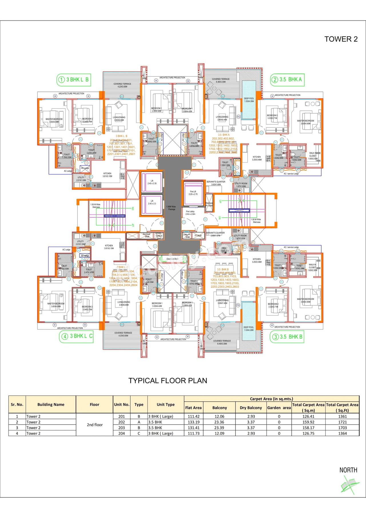 Bramha Sun Valley Floor plan 2