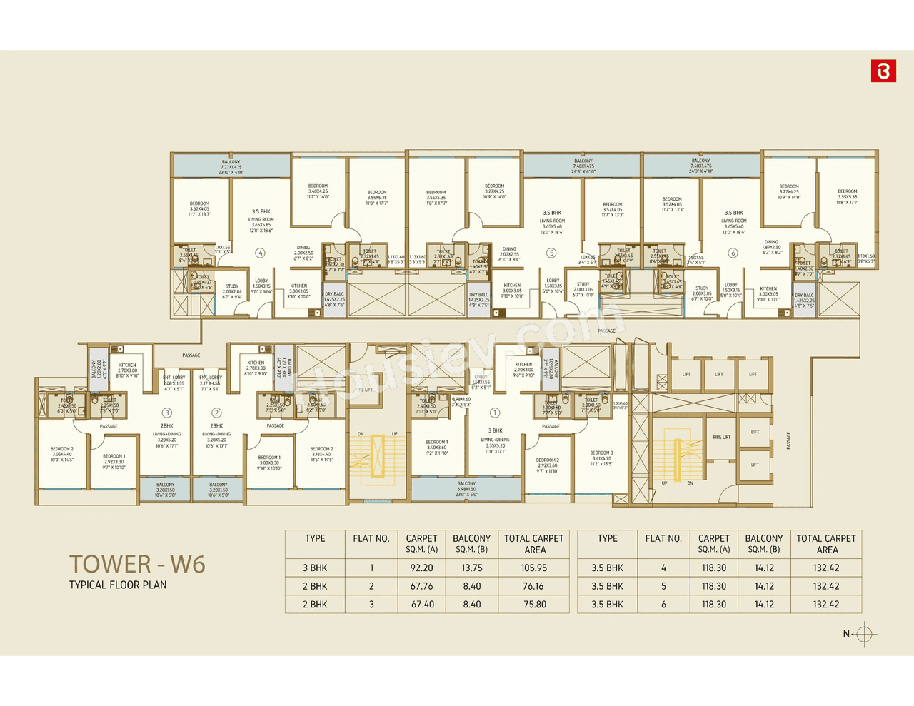 Bramha The Collection Floor plan 8