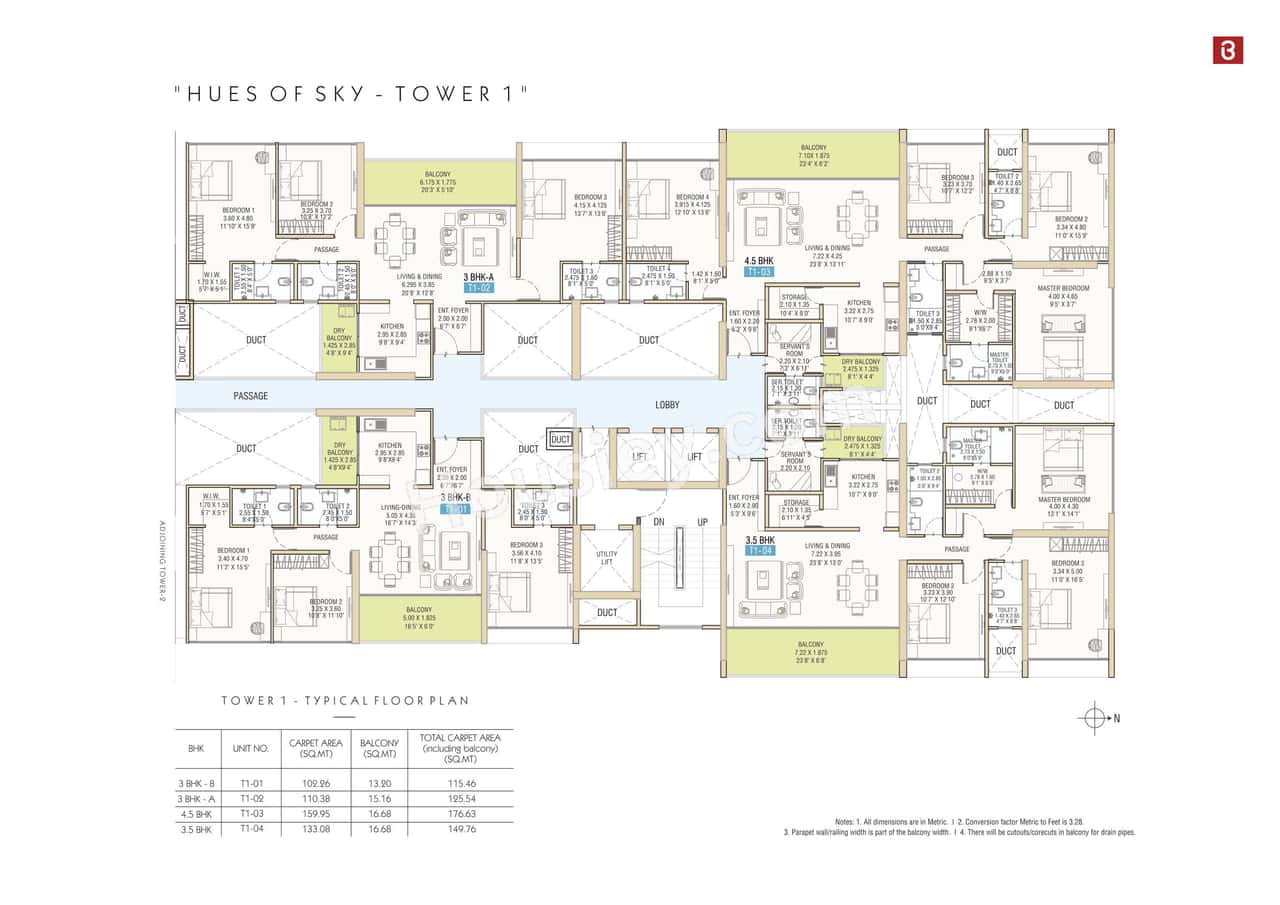 Bramhacorp Hues Of Sky Floor plan 2