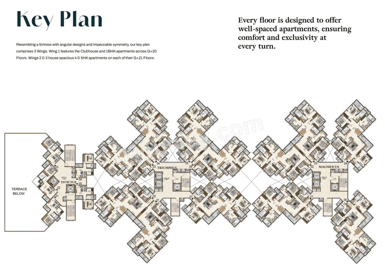 Bren Imperia Grande Floor Plan