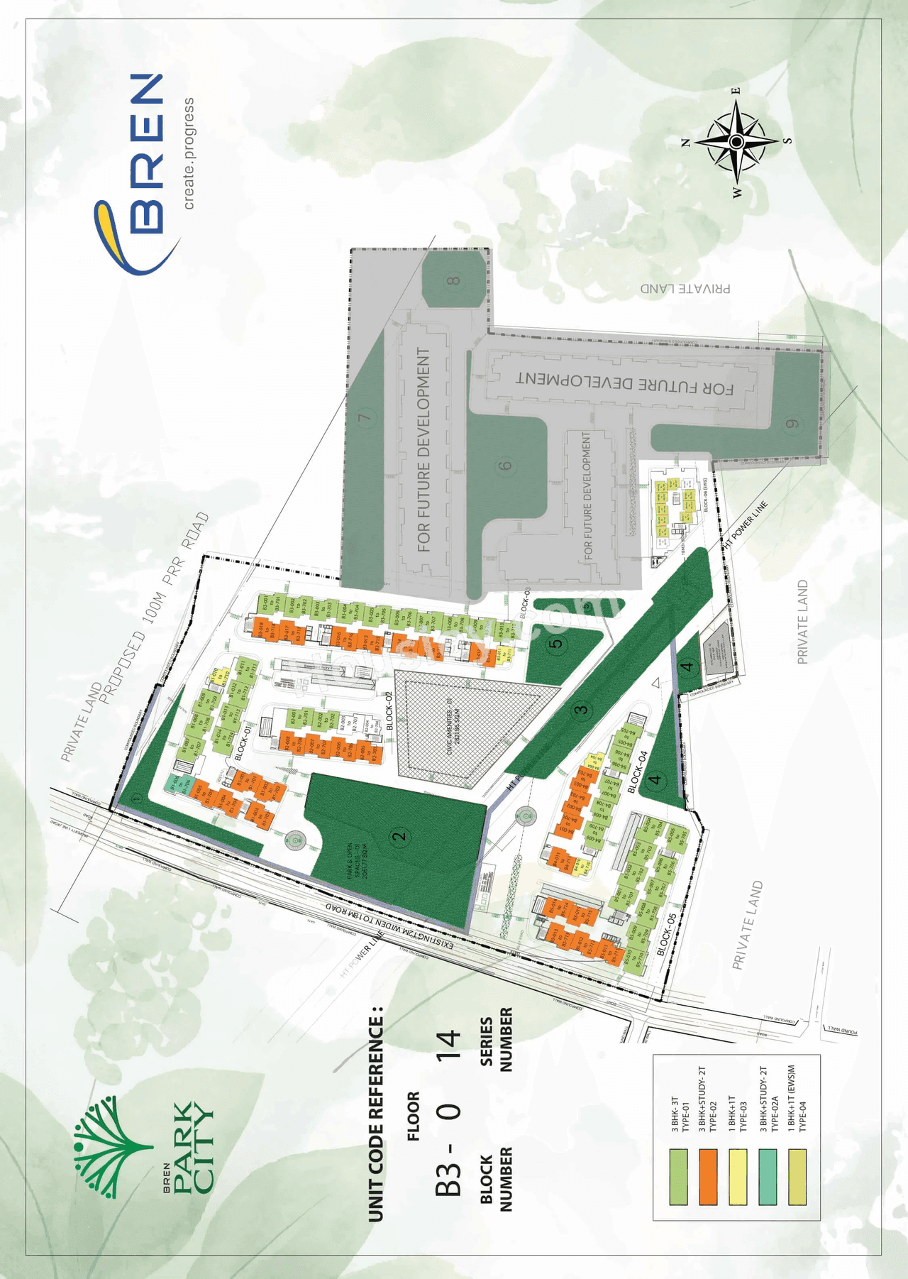 Bren Park City Floor Plan