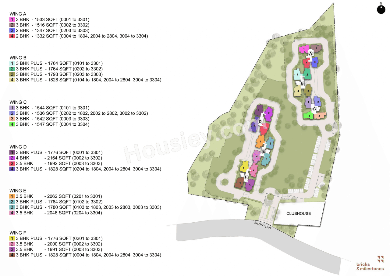 Bricks & Milestone Solcrest Floor plan 2
