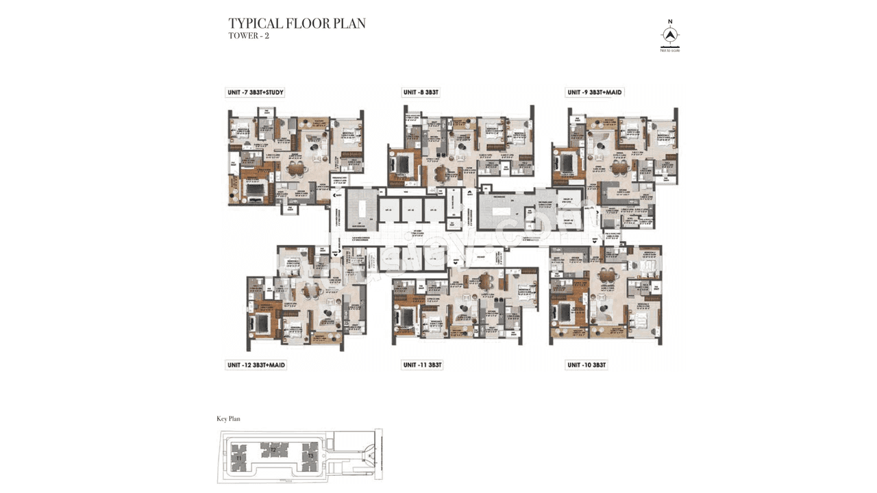 Brigade Altius Floor plan 5