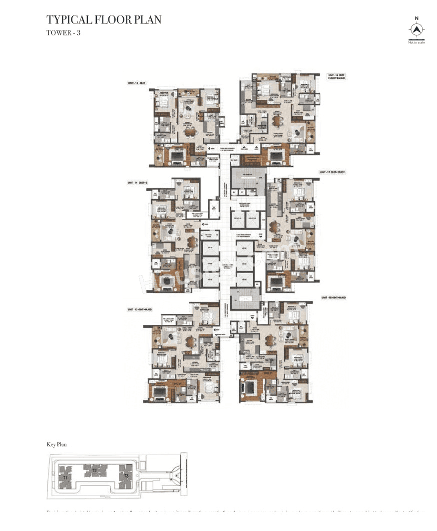 Brigade Altius Floor plan 6