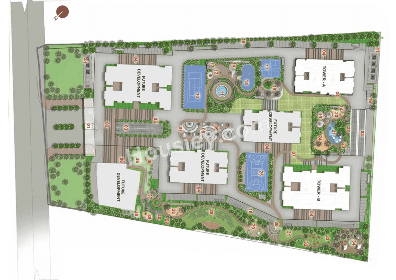 Brigade Budigere Cross Floor Plan