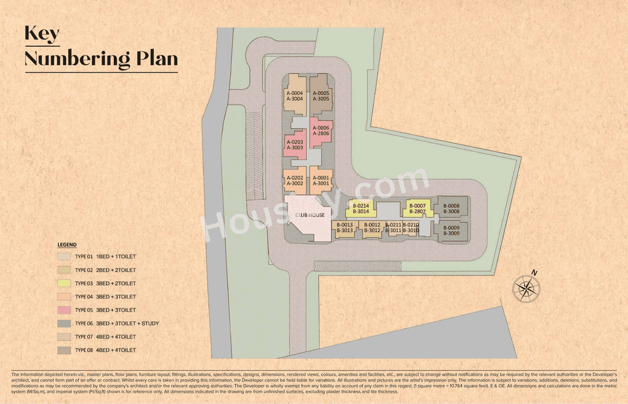 Brigade Citrine Floor plan 2