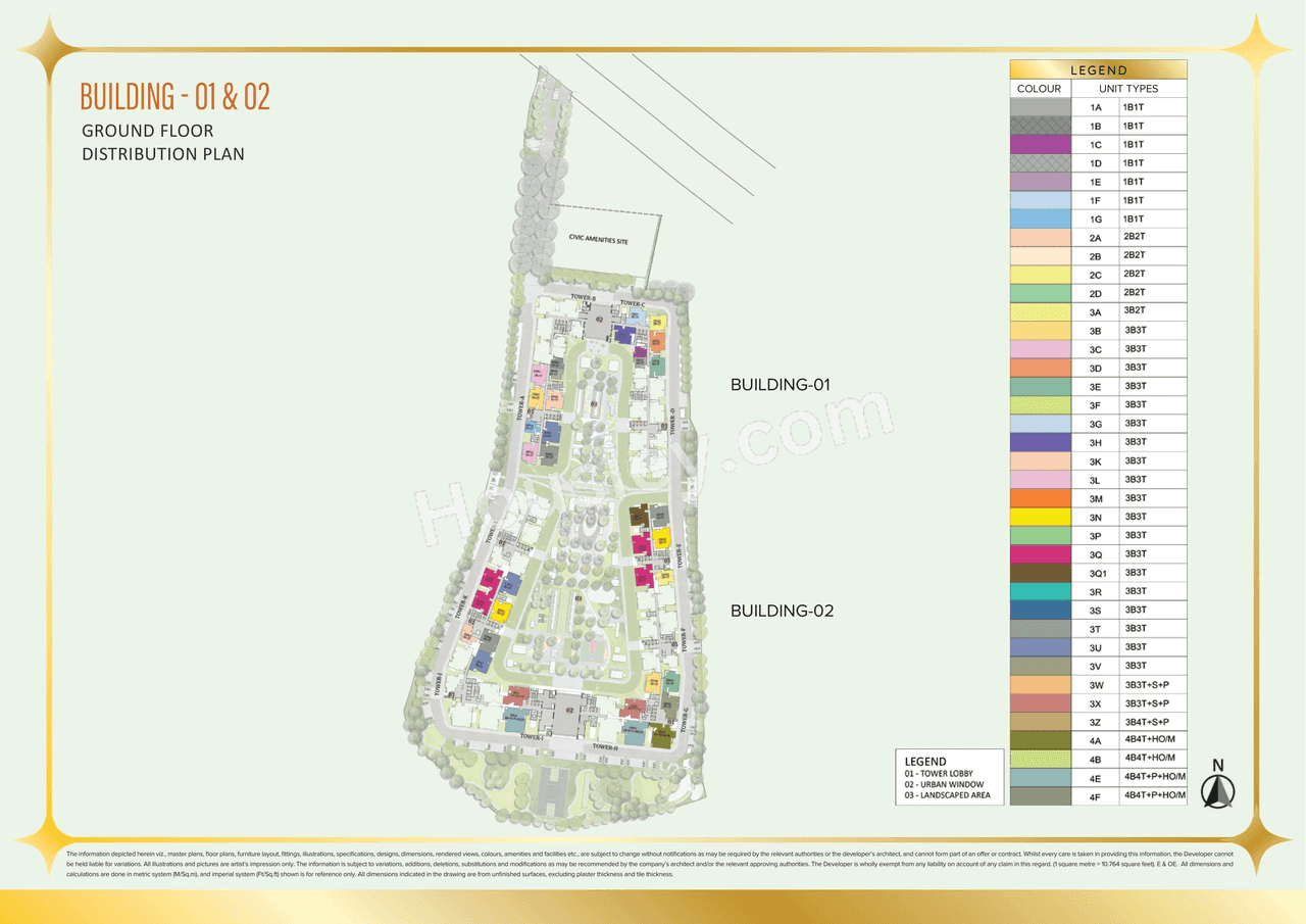 Brigade Eternia Floor plan 2