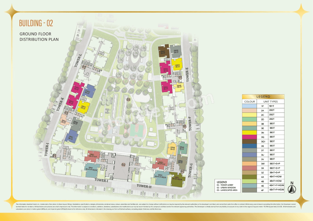 Brigade Eternia Floor plan 2