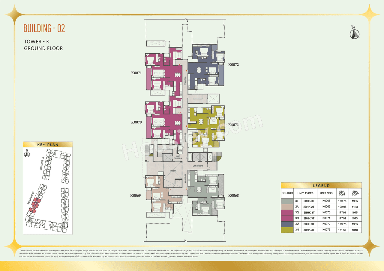 Brigade Eternia Floor plan 9