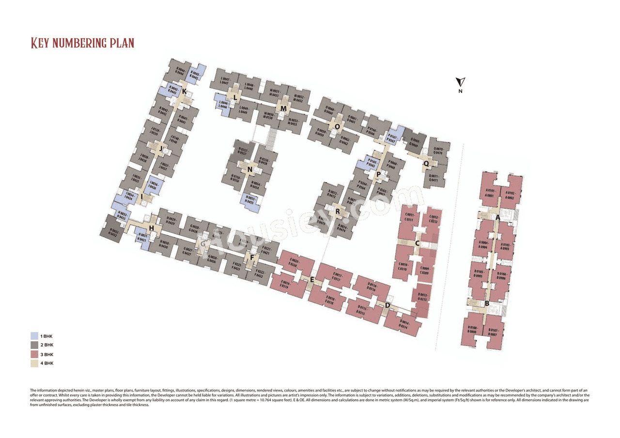 Brigade Horizon Aura Floor Plan