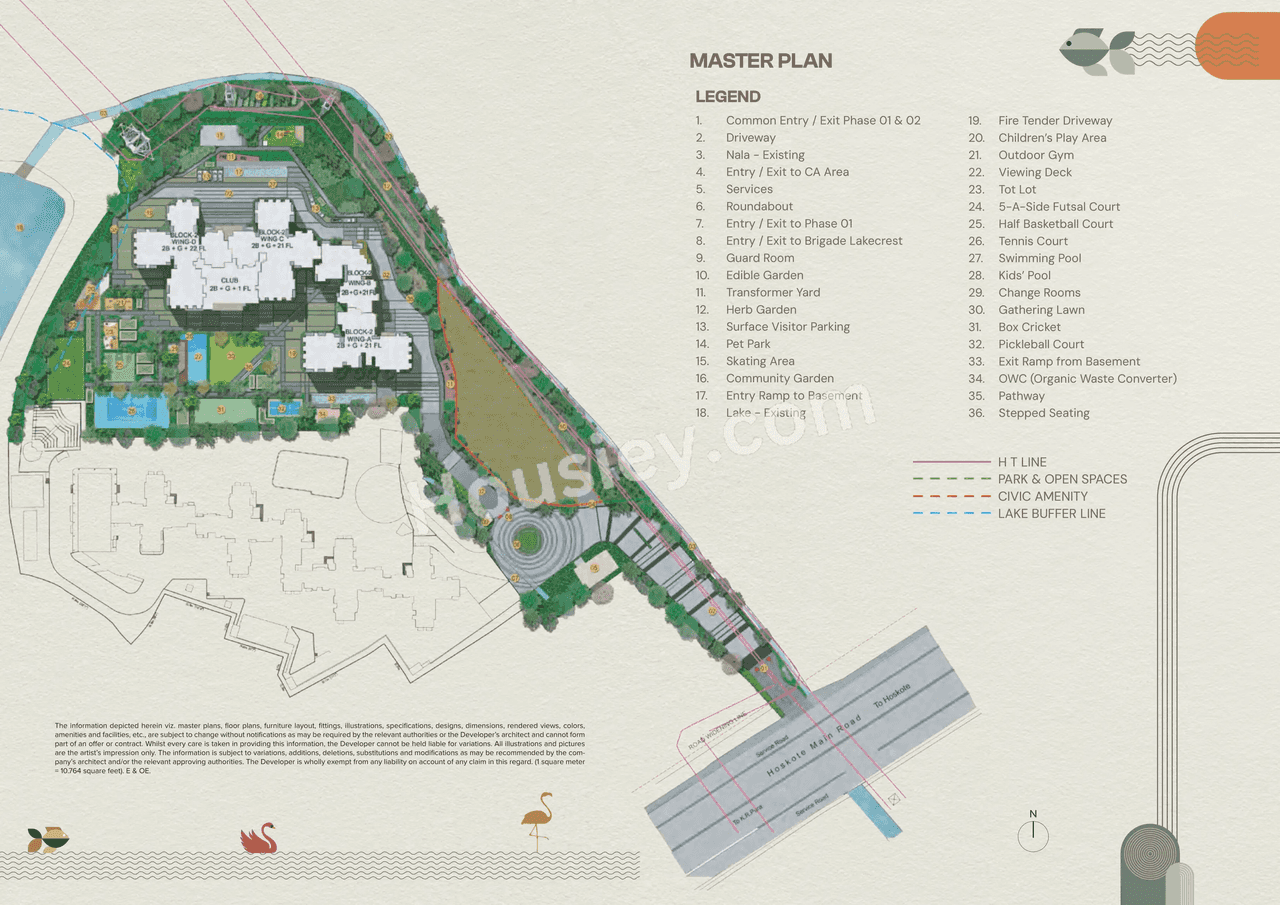 Brigade Lakecrest Floor plan 1