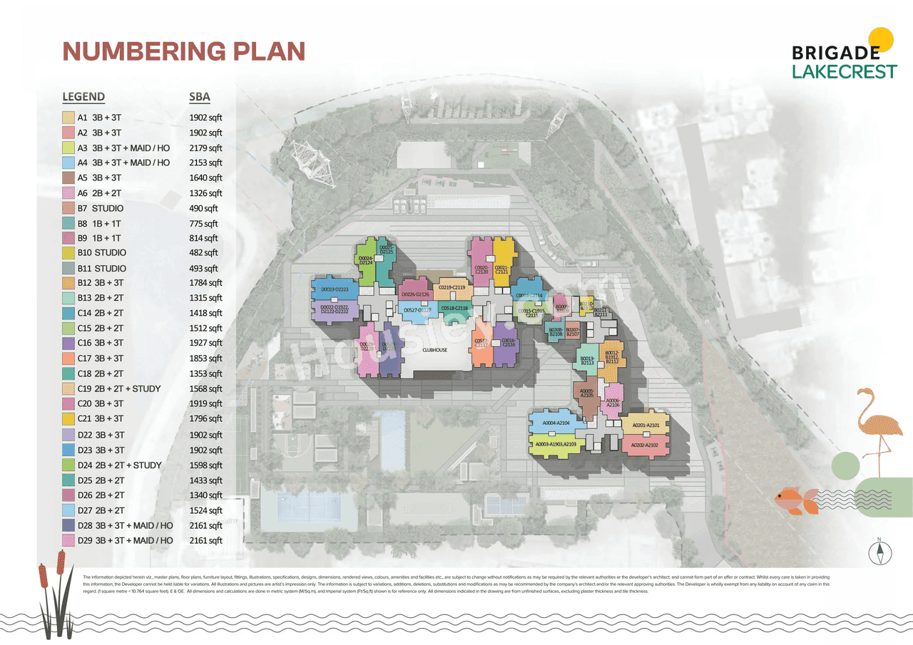 Brigade Lakecrest Floor plan 2