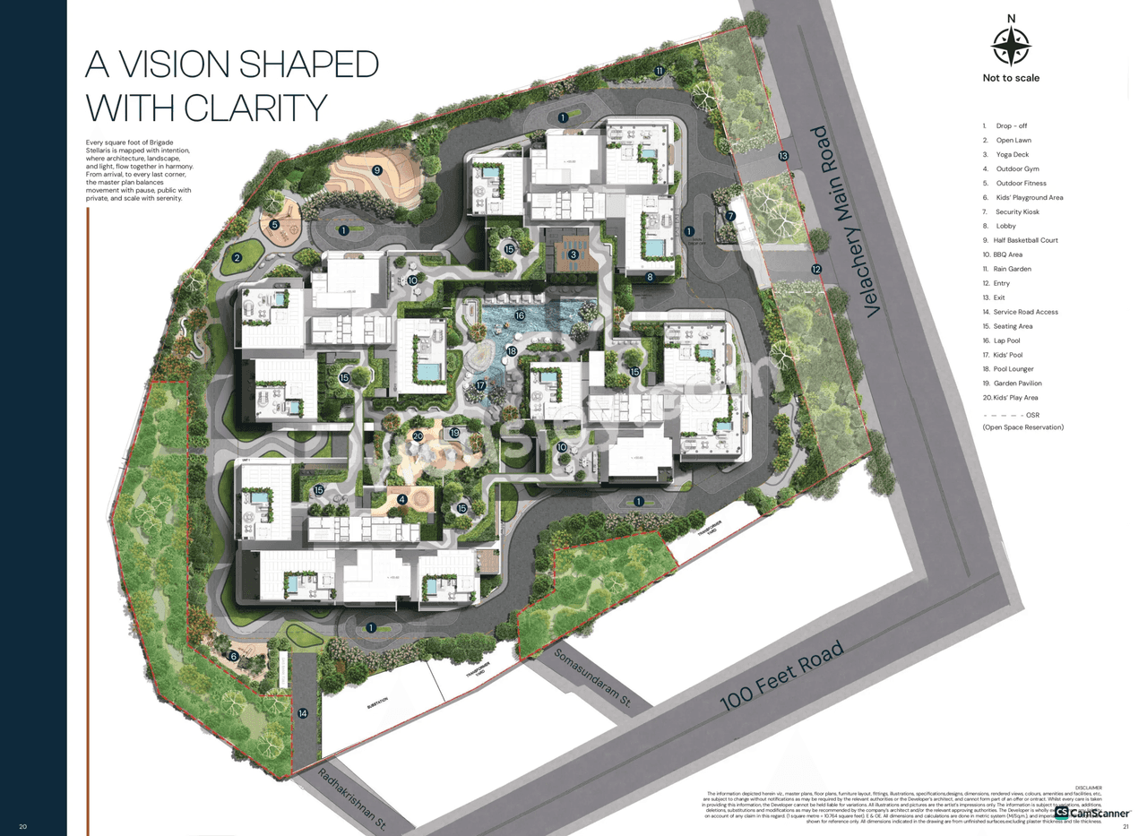 Brigade Velachery Floor Plan
