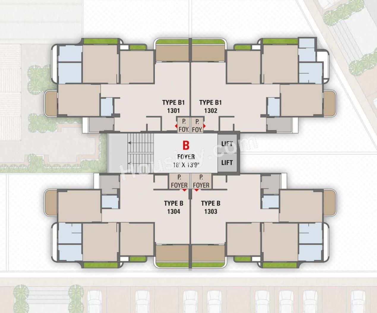 Brij Azalea Floor plan 2