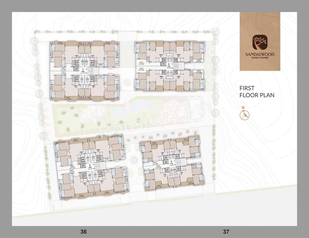 Brij Sandalwood Floor plan 2