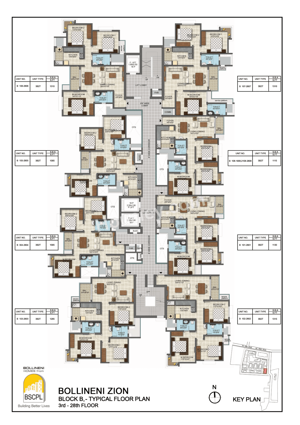 BSCPL Bollineni Zion Floor plan 2