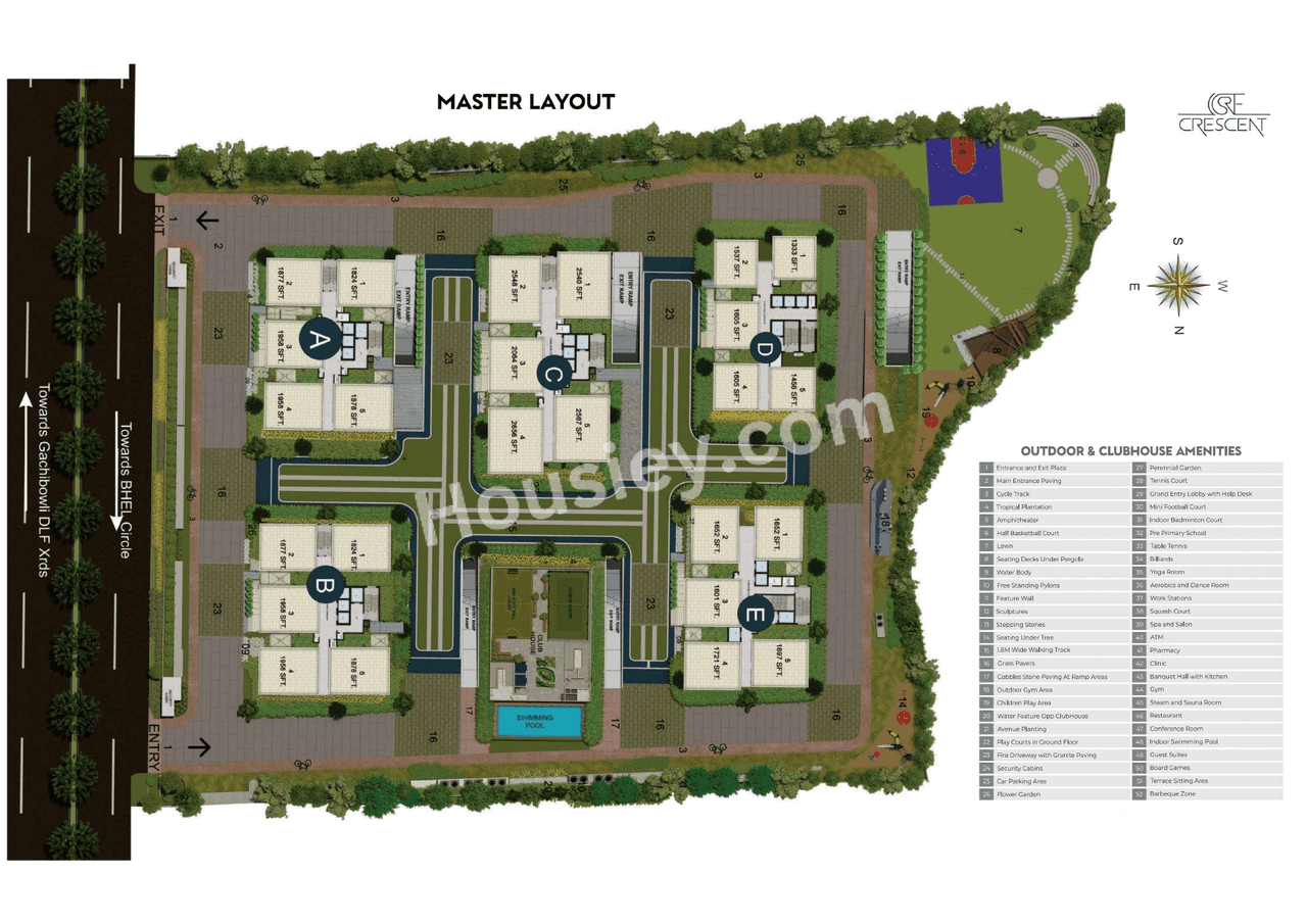 Candeur Crescent Master Plan