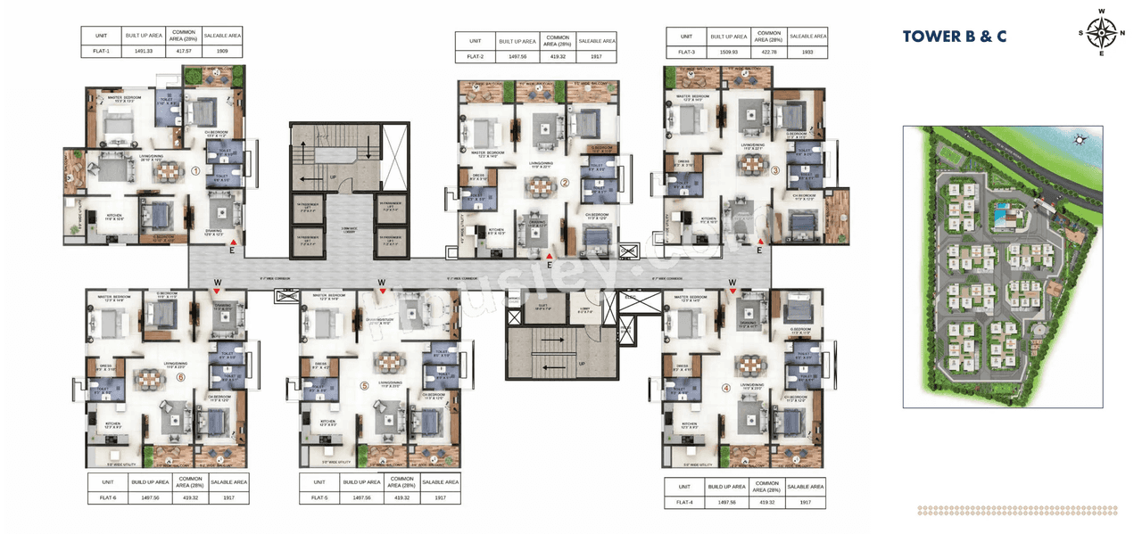 Candeur Lake Scape Floor plan 2