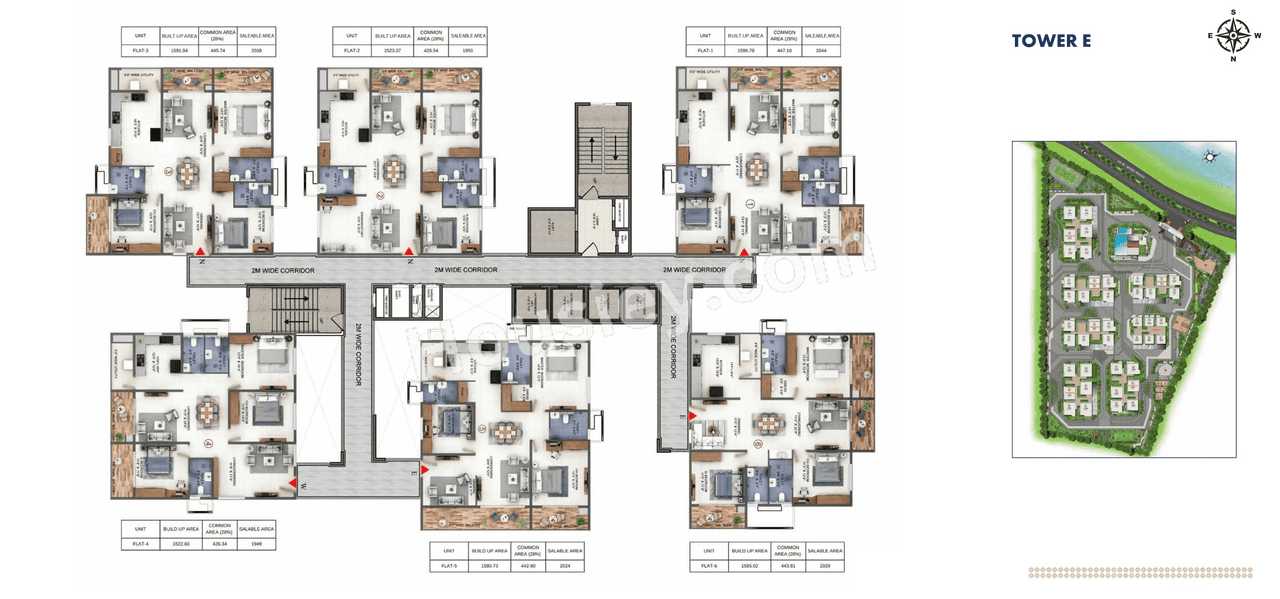Candeur Lake Scape Floor plan 3