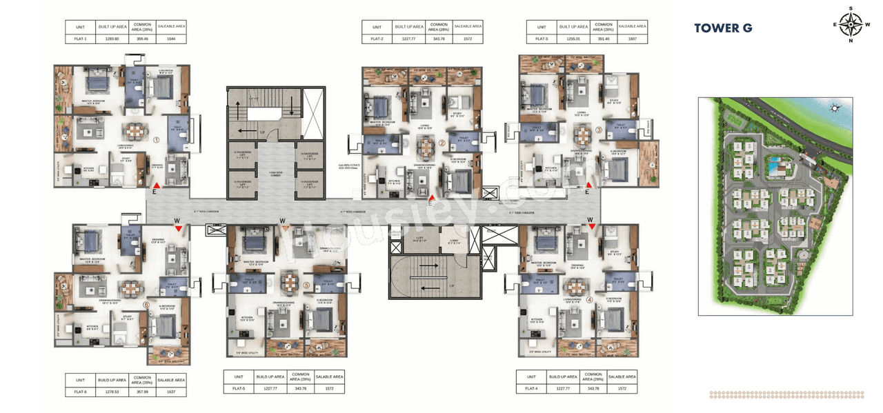 Candeur Lake Scape Floor plan 5