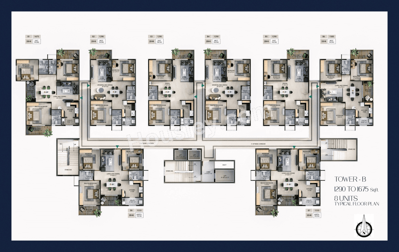 Candeur Novo Gardenia Floor plan 2
