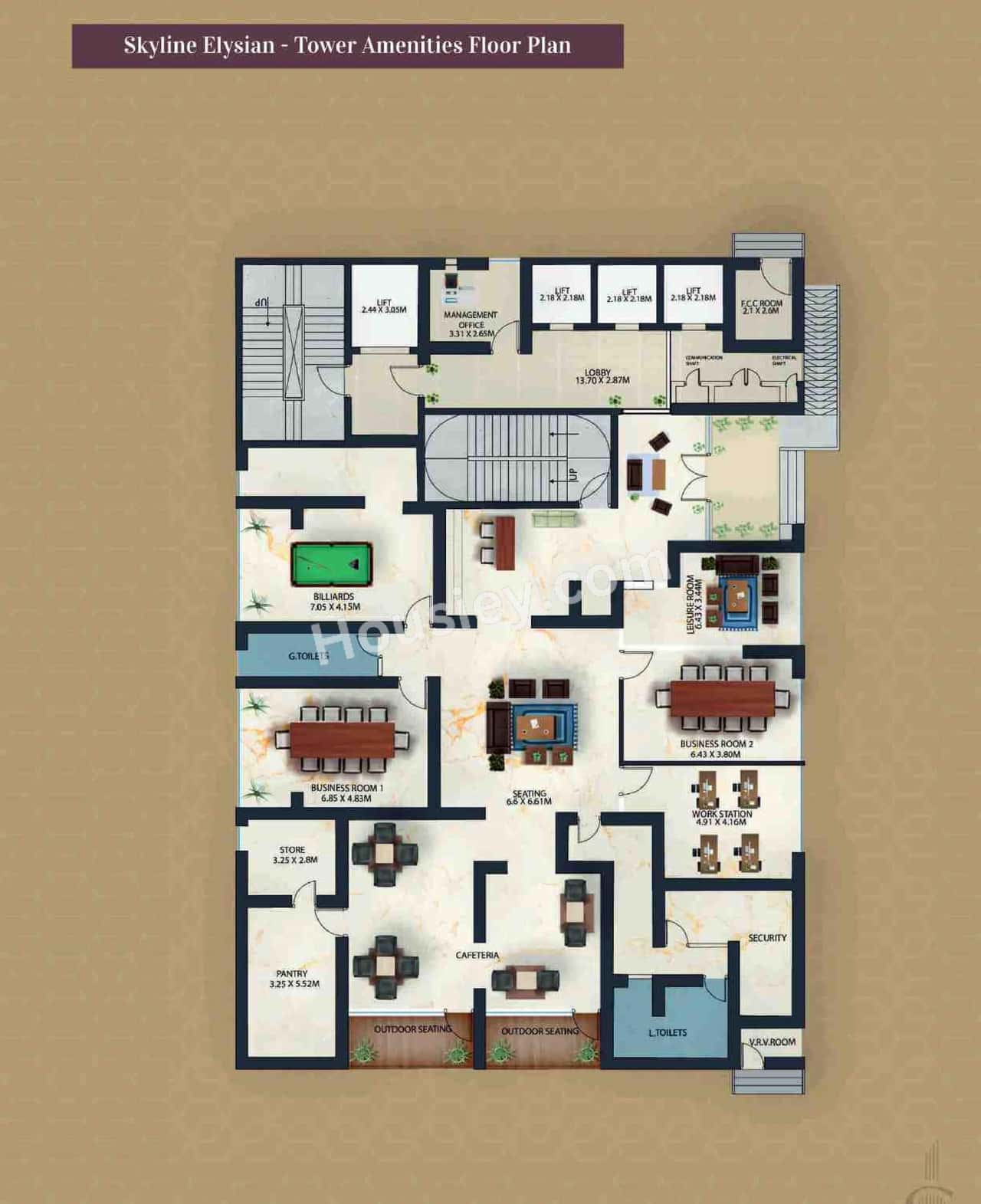 Candeur Skyline Floor plan 1