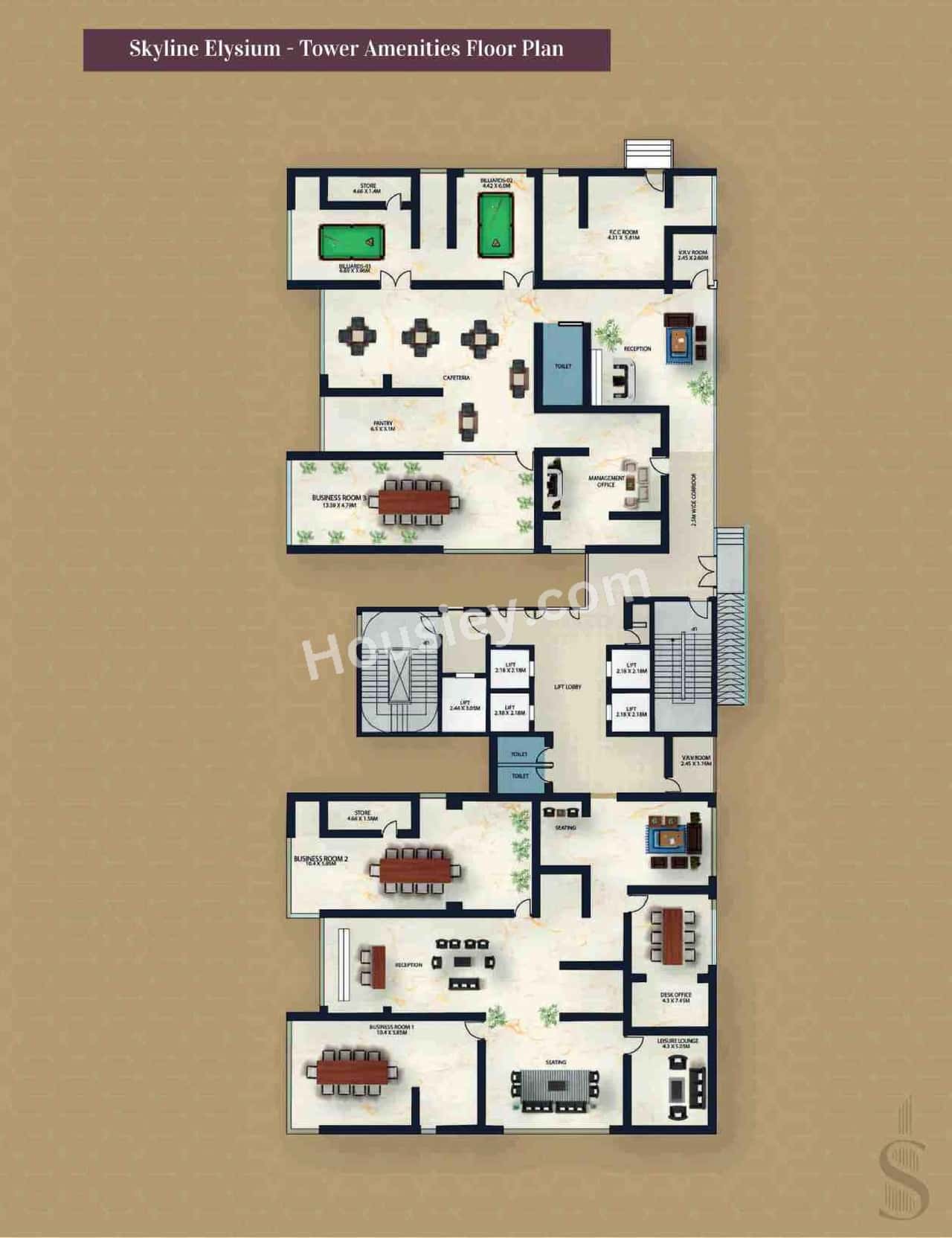 Candeur Skyline Floor plan 3