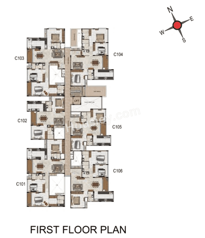 Casagrand Avenuepark Floor plan 3