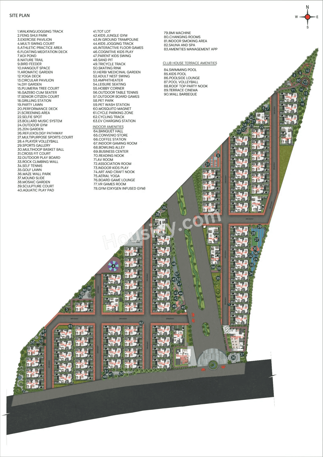 Casagrand Belair Floor plan 1