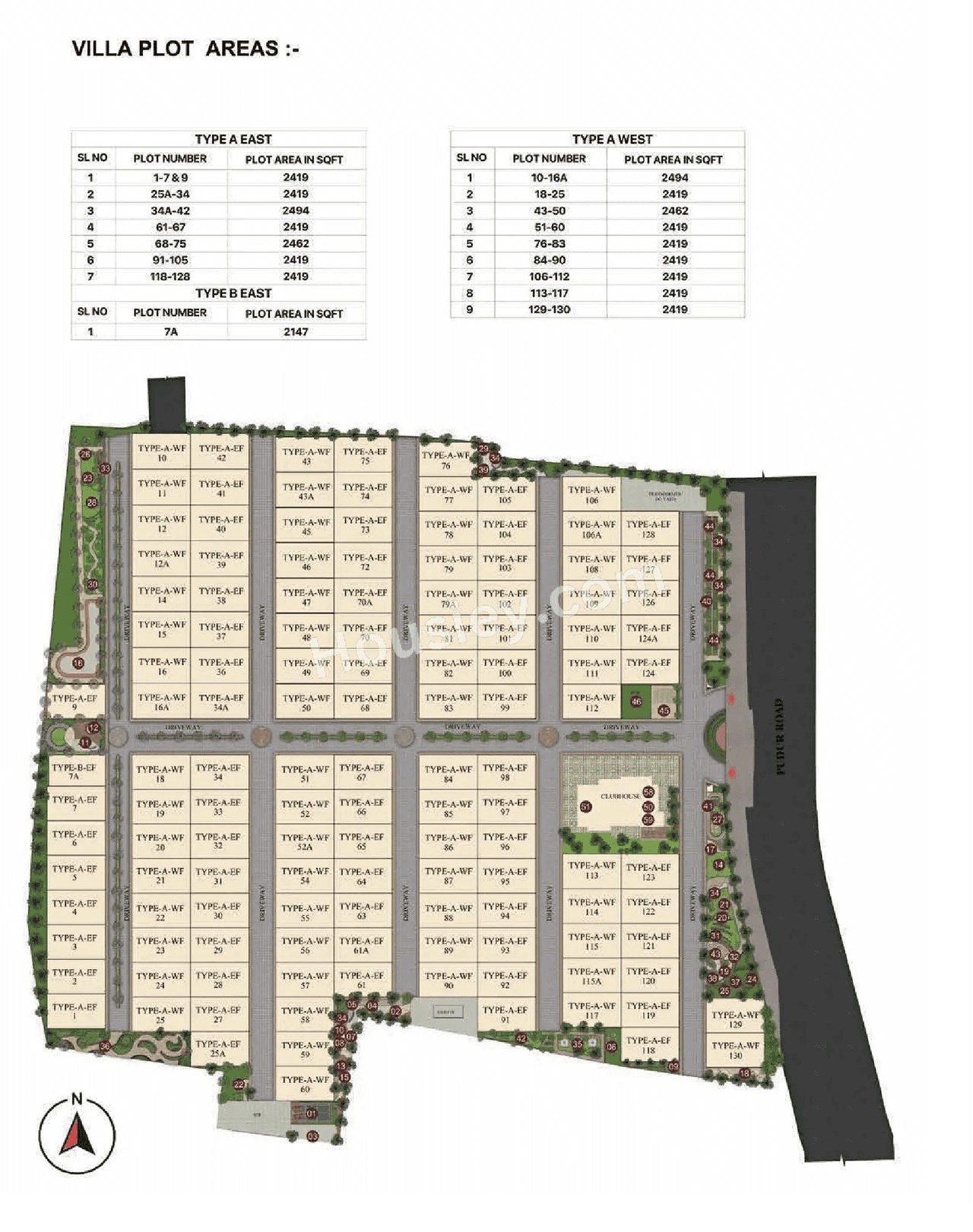 Casagrand Crestwood Floor plan 1