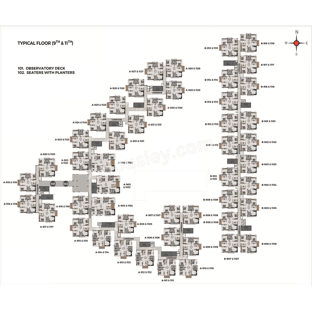 Casagrand Evon Floor plan 3