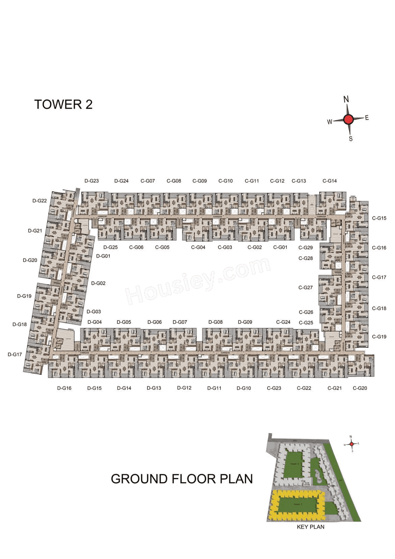 Casagrand Frenchtown Floor plan 1