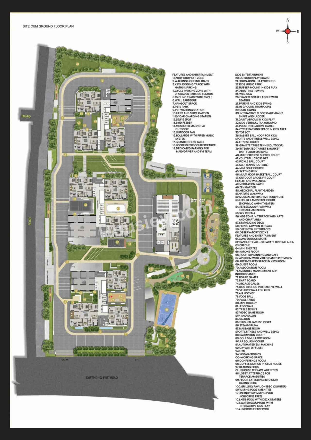 Casagrand GS Infinity Master Plan