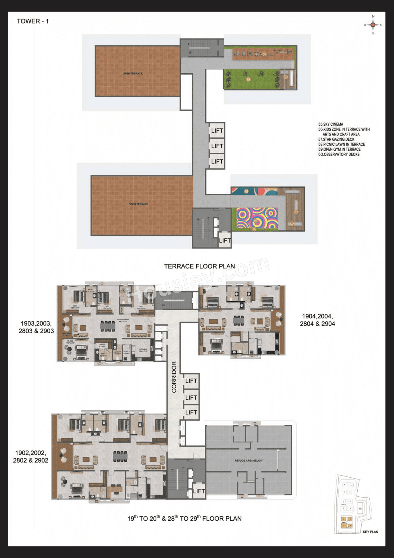 Casagrand GS Infinity Floor plan 1