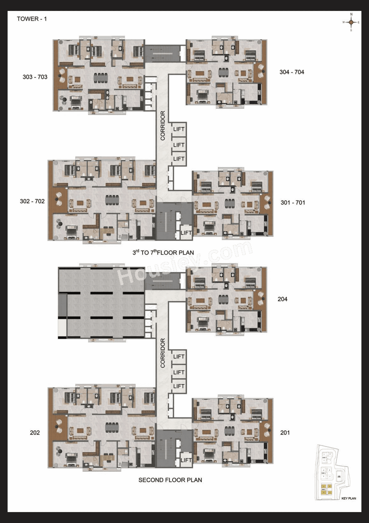 Casagrand GS Infinity Floor plan 3