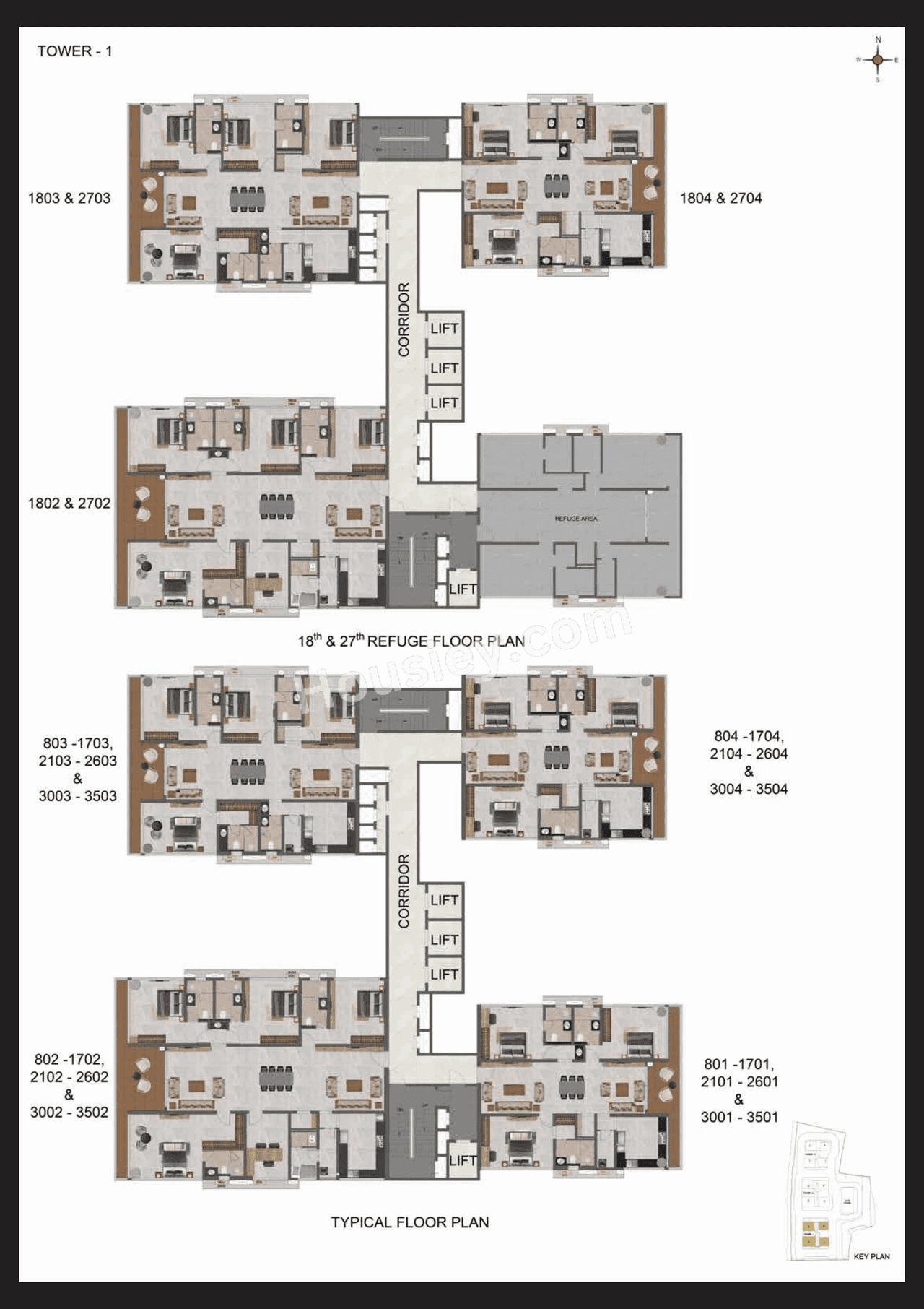 Casagrand GS Infinity Floor plan 4