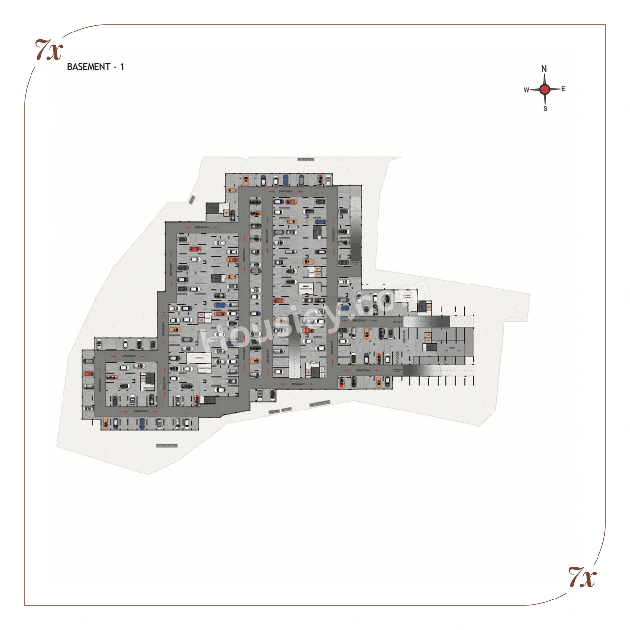 Casagrand Hennessy Floor plan 1