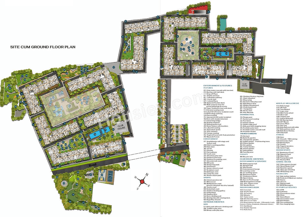 Casagrand Holachennai Master Plan