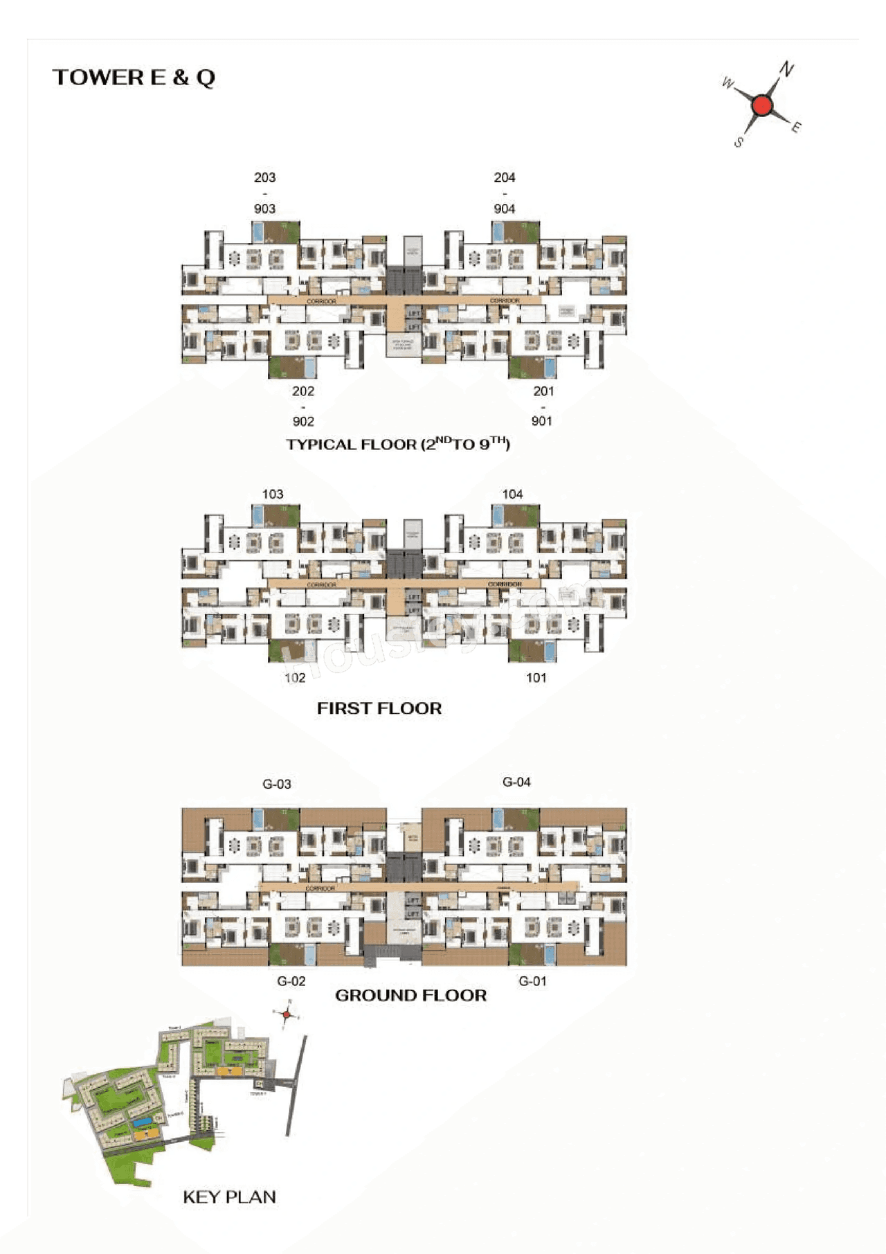 Casagrand Holachennai Floor plan 2