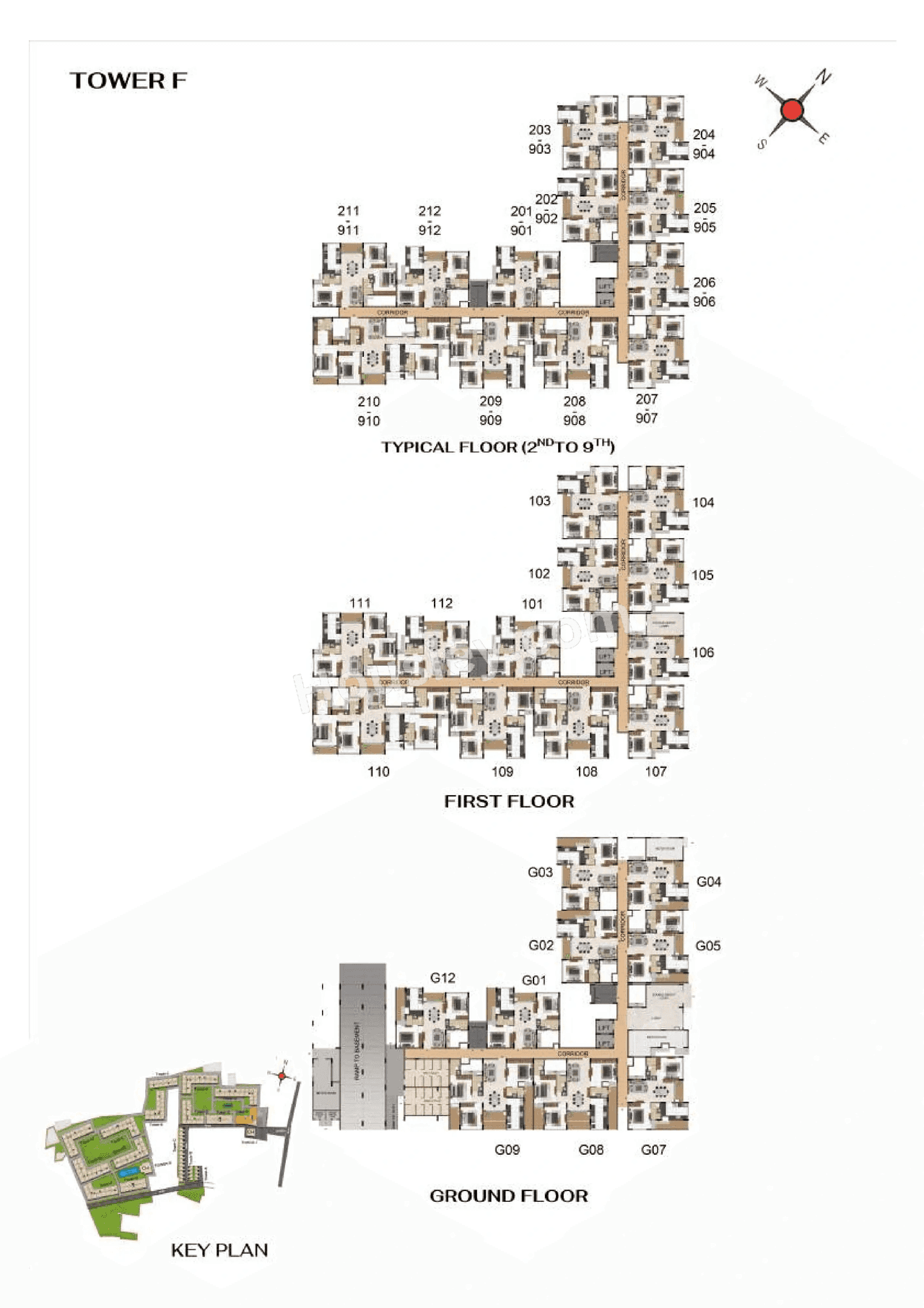 Casagrand Holachennai Floor plan 3