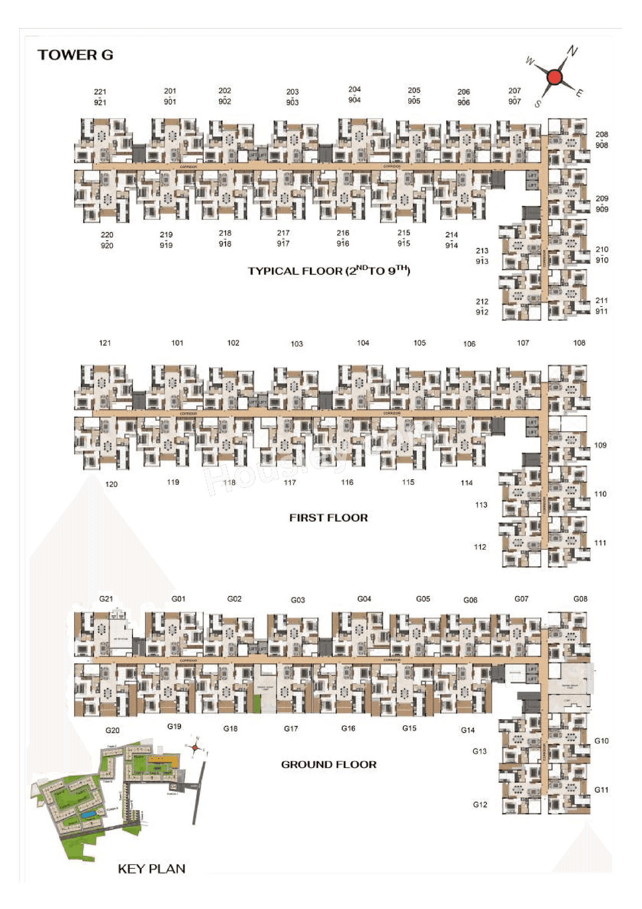 Casagrand Holachennai Floor plan 4