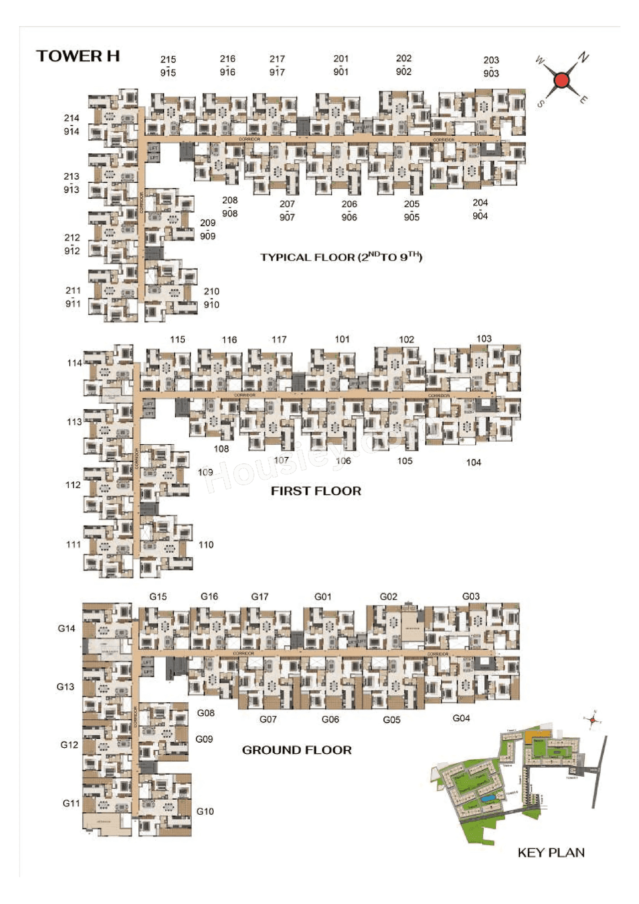 Casagrand Holachennai Floor plan 5
